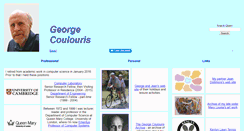 Desktop Screenshot of coulouris.net